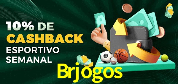 10% de bônus de cashback na Brjogos